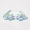 SUNNYLIFE Blue Color Mini Swim Goggles For Kids Sonny The Sea Creature
