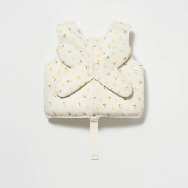 SUNNYLIFE White Color Swim Vest 3-6 Mima The Fairy Lemon Lilac