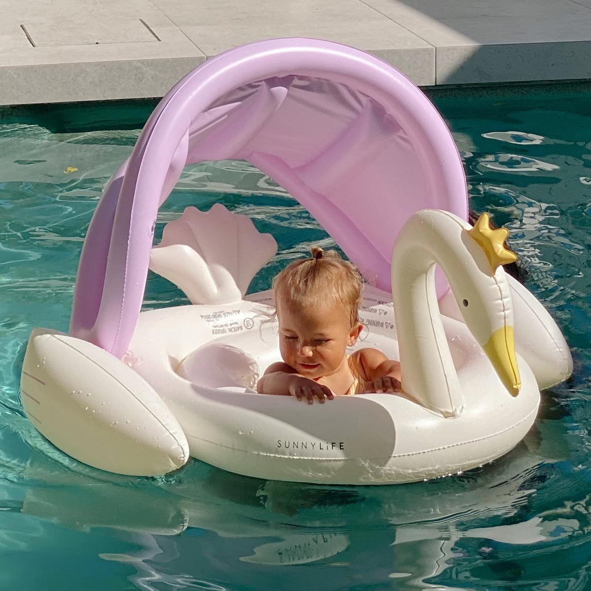 SUNNYLIFE Baby Float Princess Swan Multi