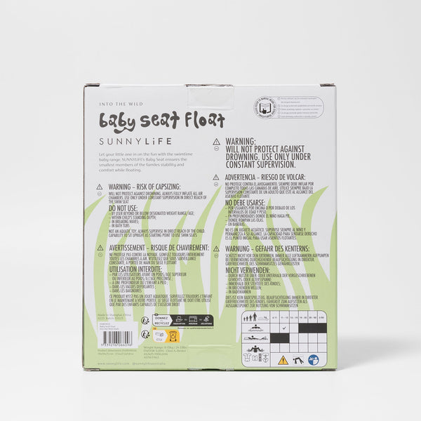 SUNNYLIFE Baby Seat Float Into The Wild Multi