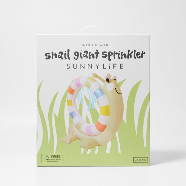 SUNNYLIFE Snail Giant Sprinkler Into The Wild Multi