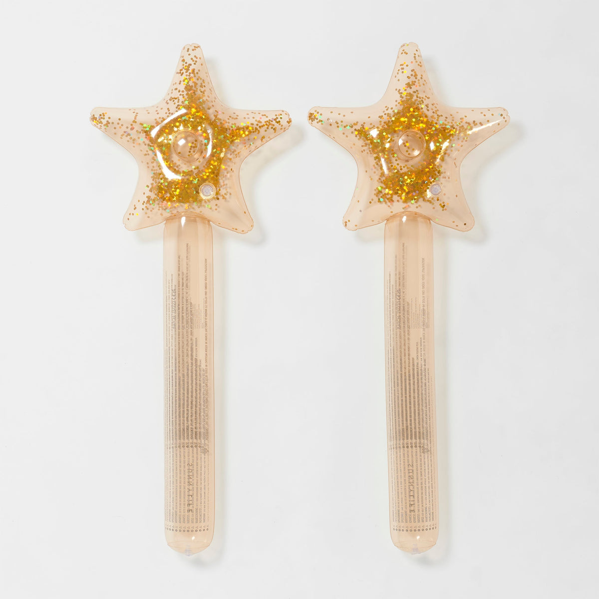 SUNNYLIFE Kids Inflatable Star Wand Princess Swan - Gold