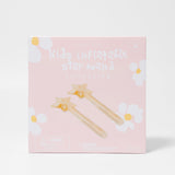 SUNNYLIFE Kids Inflatable Star Wand Princess Swan - Gold