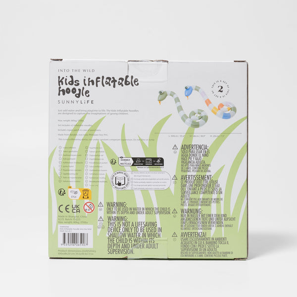 SUNNYLIFEKids Inflatable Noodle Into the Wild Multi