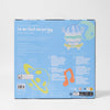 SUNNYLIFE Kids Lie-On Float Burger Boy The Sea Kids Blue-Lime