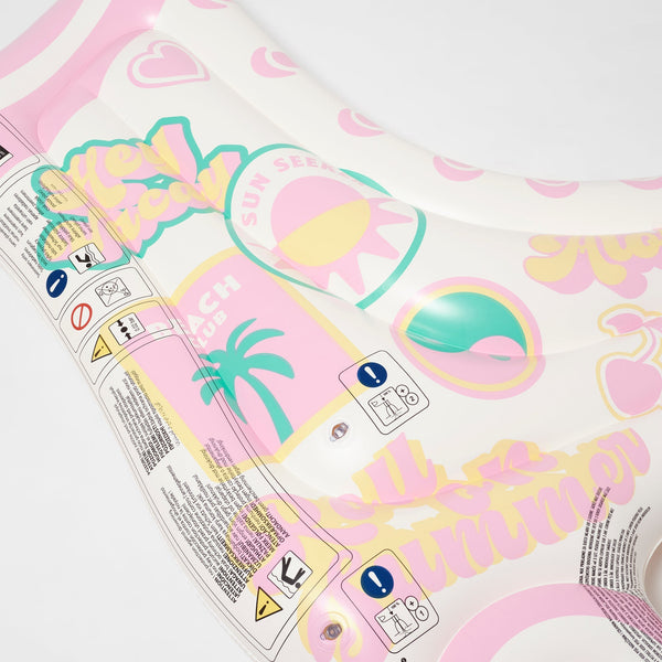 SUNNYLIFE Kids Lie-On Float Summer Sherbet Multi