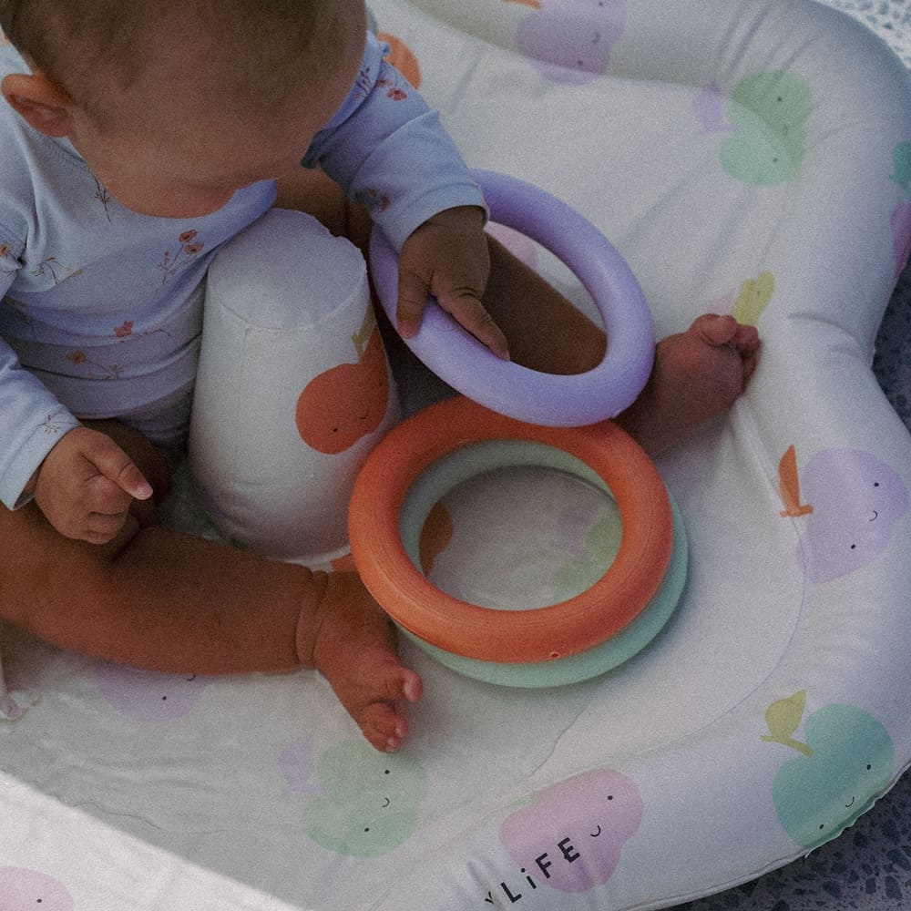 SUNNYLIFE Baby Playmat with Shade Apple Sorbet - Multi