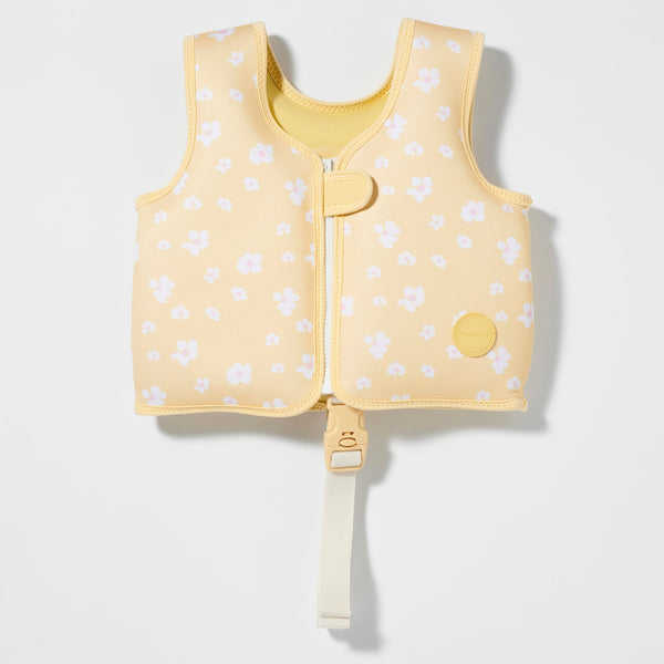 SUNNYLIFE Kids Swim Vest 1-2 Princess Swan Buttercup