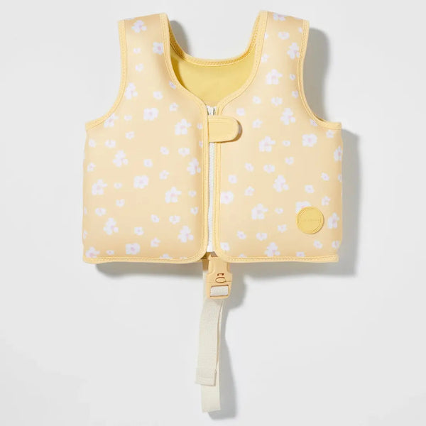 SUNNYLIFE Kids Swim Vest 2-3 Princess Swan Buttercup