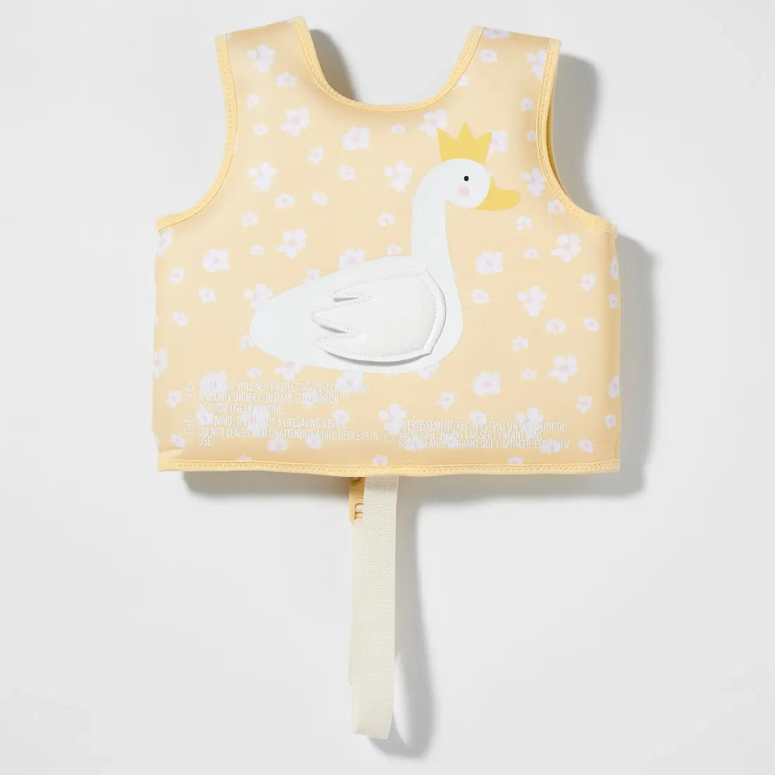 SUNNYLIFE Kids Swim Vest Princess Swan Age 2-3 Years - Buttercup
