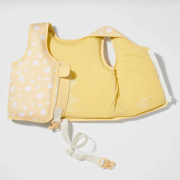 SUNNYLIFE Kids Swim Vest 2-3 Princess Swan Buttercup