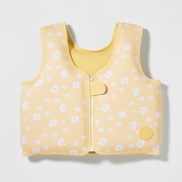 SUNNYLIFE Kids Swim Vest 3-6 Princess Swan Buttercup