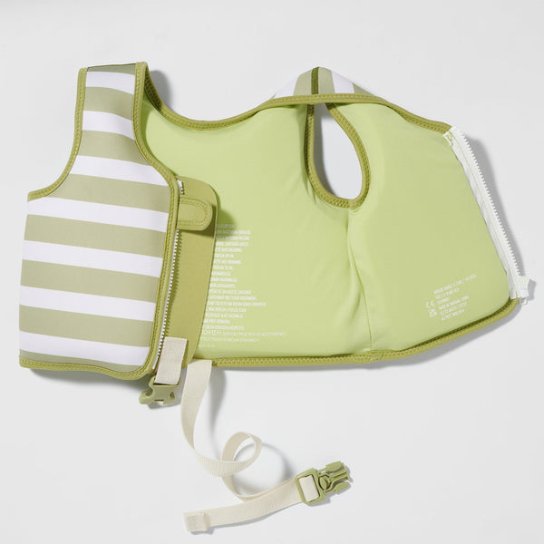 SUNNYLIFE Kids Swim Vest 1-2 Into the Wild Khaki