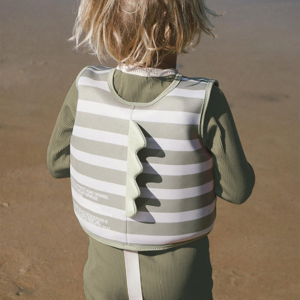 SUNNYLIFE Kids Swim Vest 1-2 Into the Wild Khaki