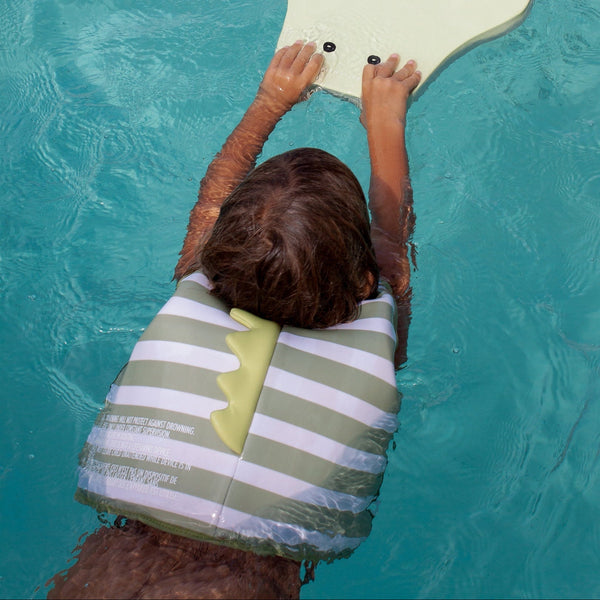 SUNNYLIFE Kids Swim Vest 3-6 Into the Wild Khaki