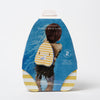 SUNNYLIFE Bubble Back Float Sid the Seagull - Mustard Stripe