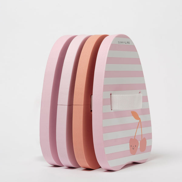 SUNNYLIFE Bubble Back Float - Cotton Candy Cherry