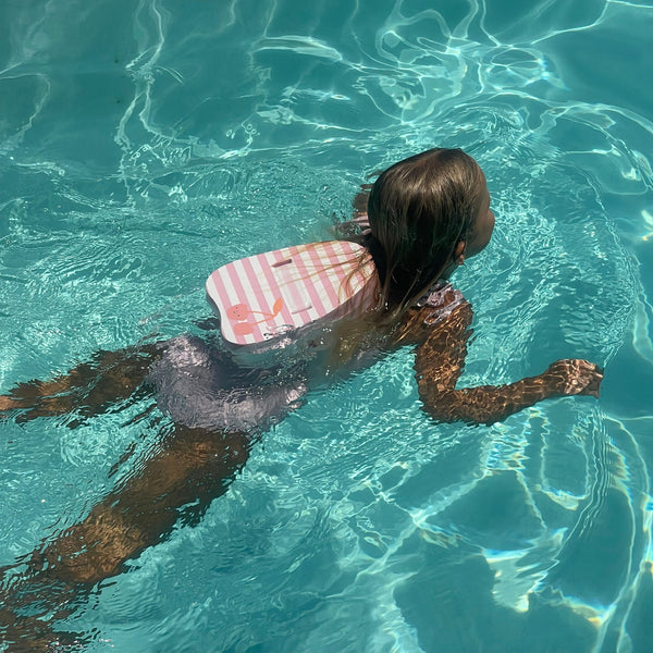 SUNNYLIFE Bubble Back Float - Cotton Candy Cherry