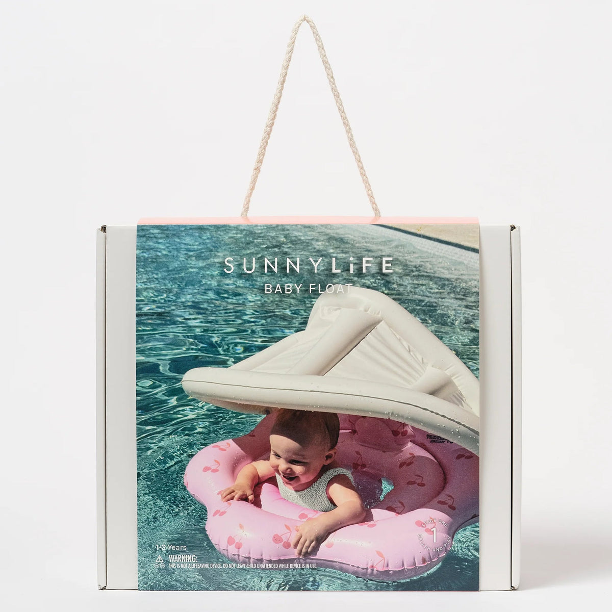 SUNNYLIFE Pool Float B - Cotton Candy Cherry