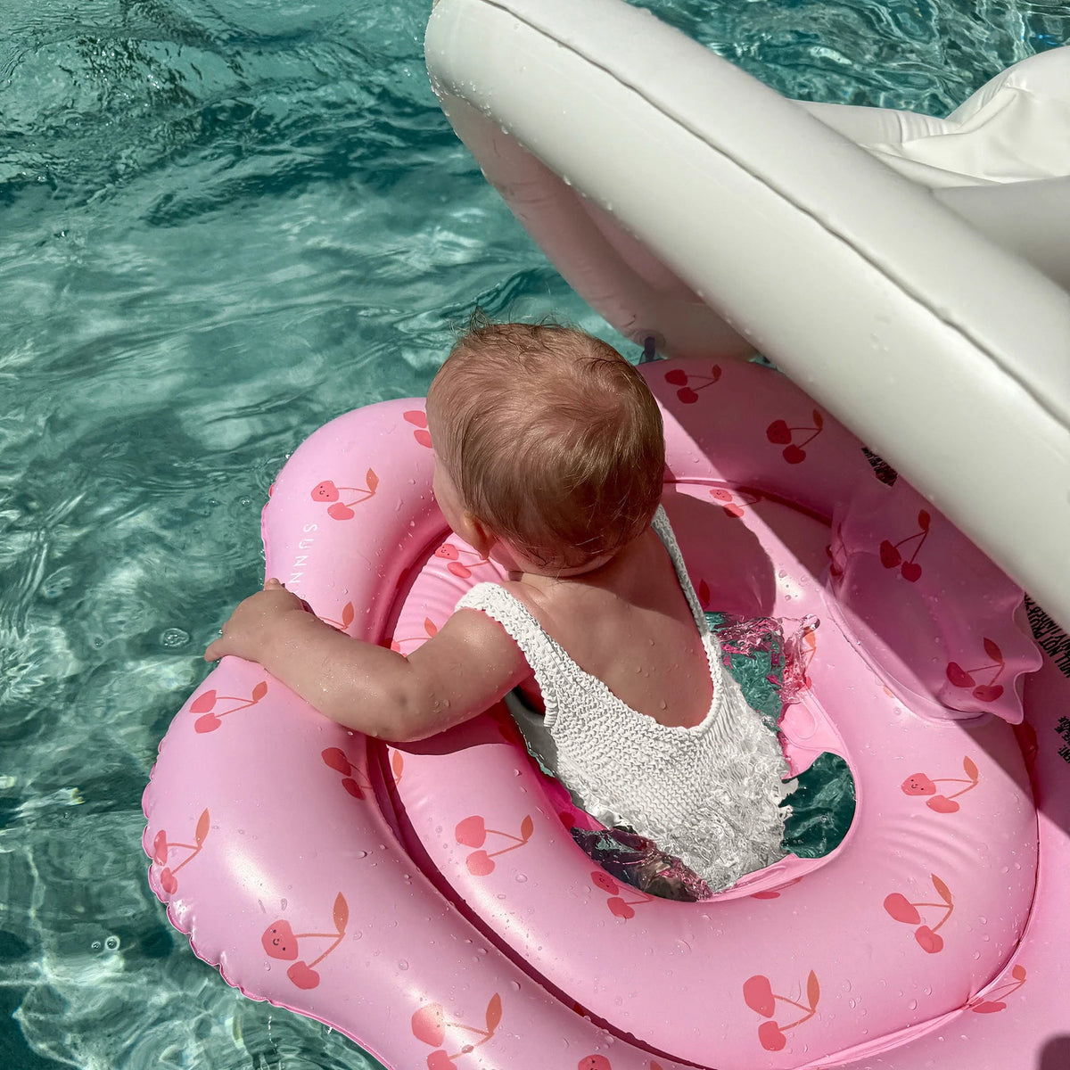 SUNNYLIFE Pool Float B - Cotton Candy Cherry