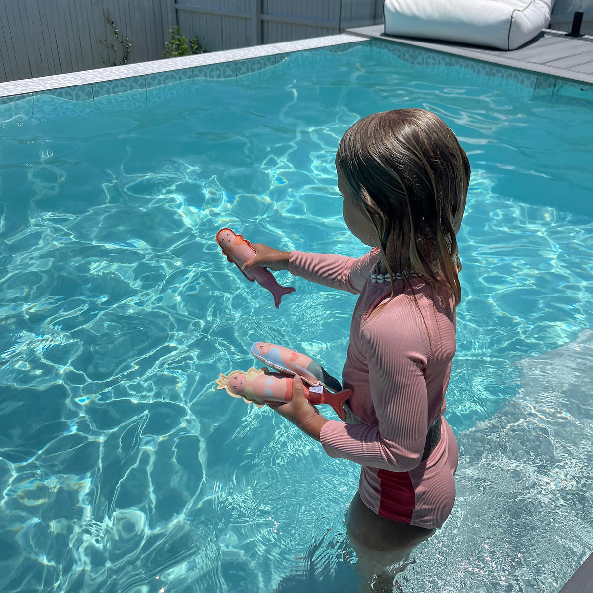 SUNNYLIFE Dive Buddies Melody the Mermaid Set of 3 - Multi