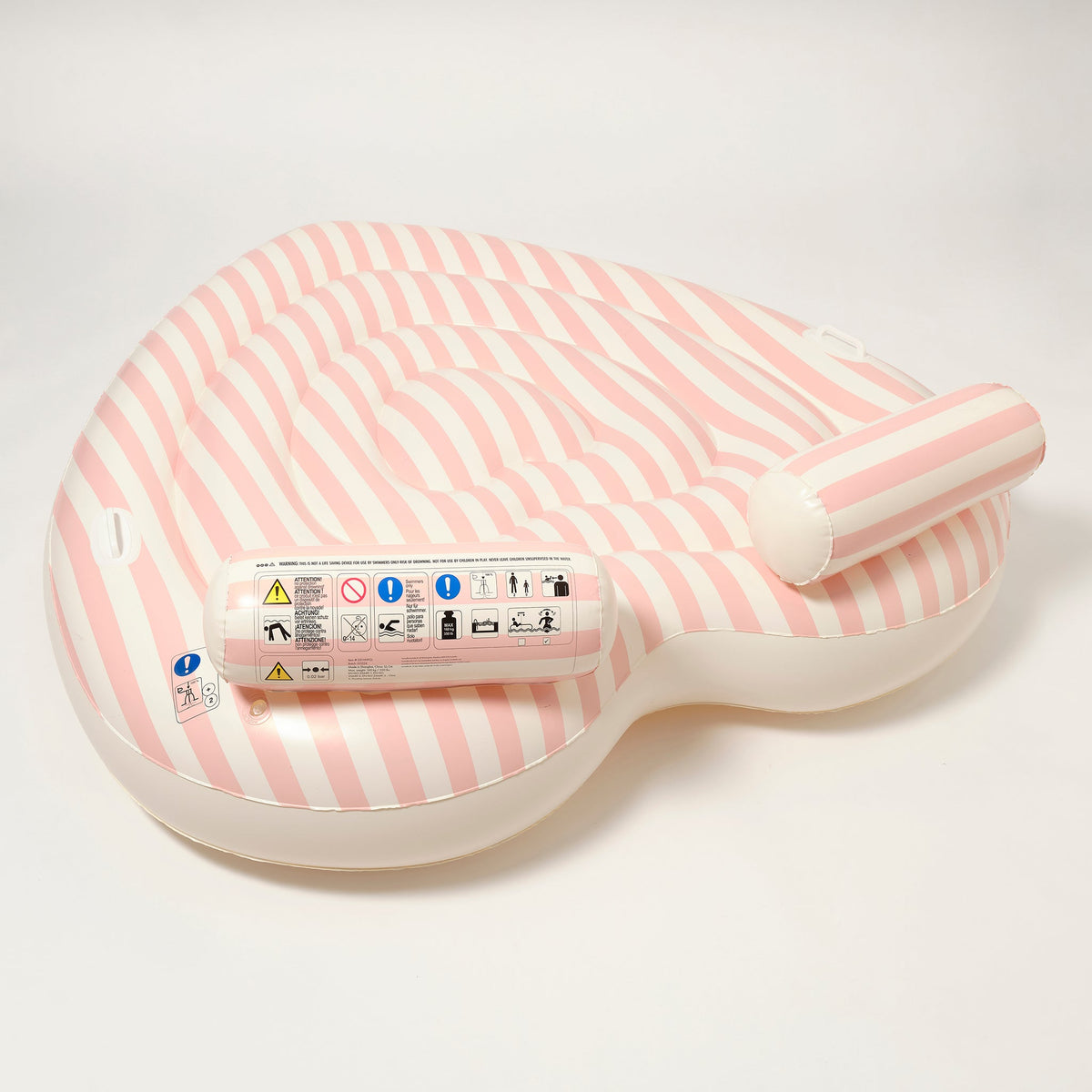 SUNNYLIFE Pool Float Lie On Twin - Pink Heart