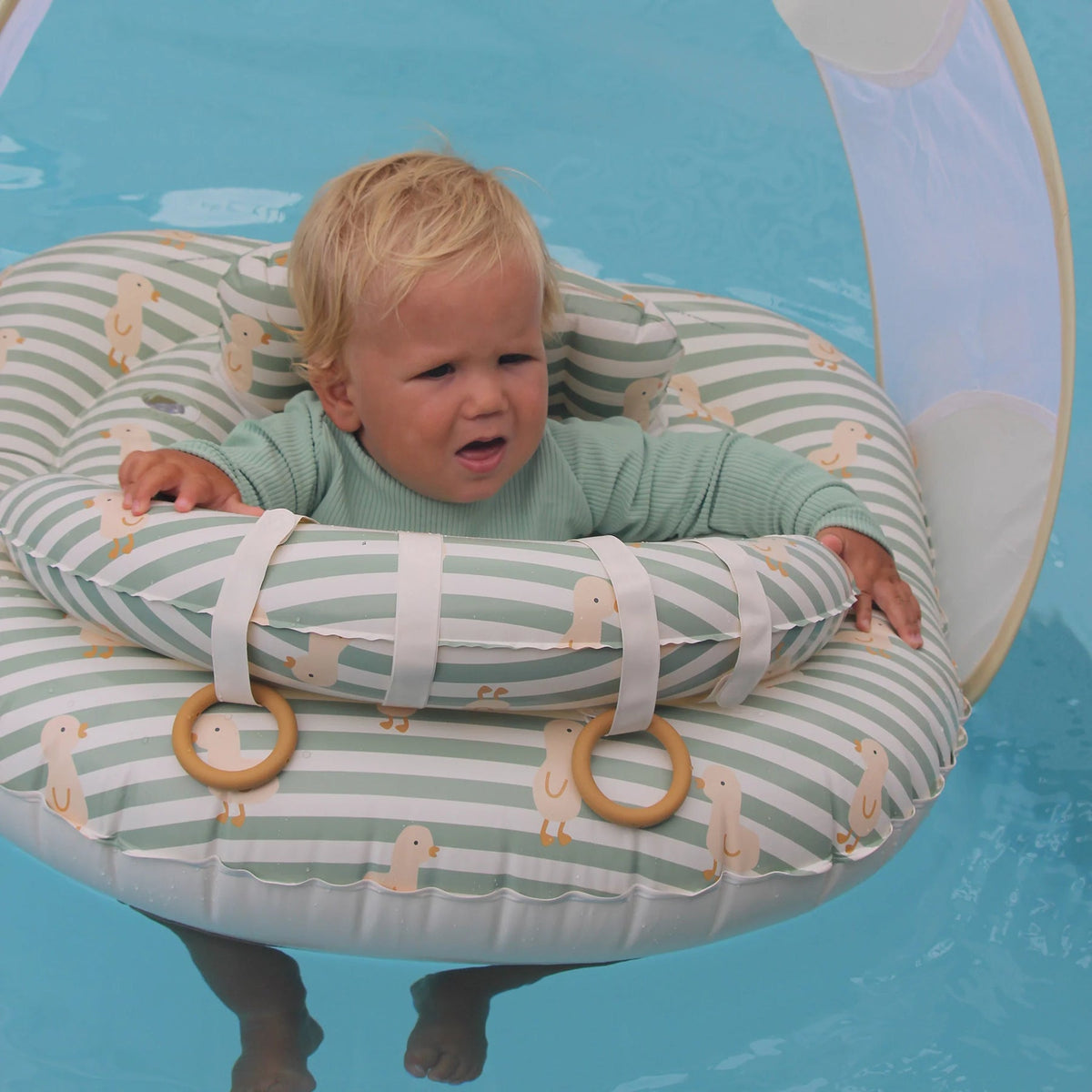 SUNNYLIFE Float - Pool B Seat Duck Sage
