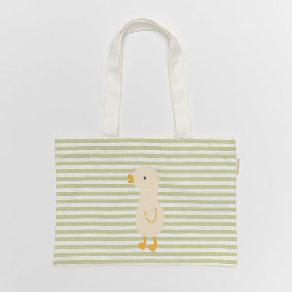 SUNNYLIFE Kids Canvas Beach Bag - Duck Sage