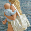 SUNNYLIFE Kids Canvas Beach Bag - Duck Sage