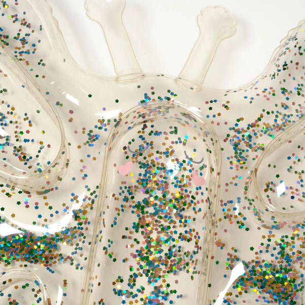 SUNNYLIFE Pool Float Lie On K - Cotton Candy Glitter