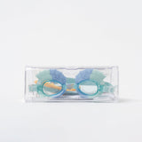 SUNNYLIFE Swimming Goggles Finn the Fish - Aqua Blue