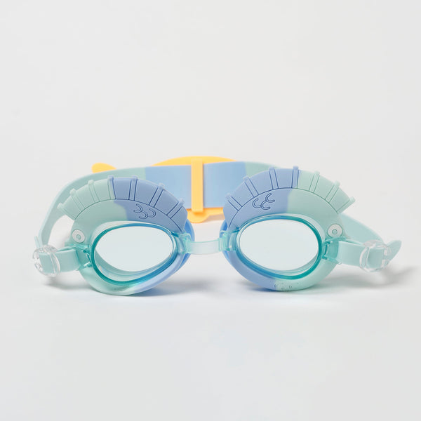 SUNNYLIFE Swimming Goggles Finn the Fish- Aqua Blue