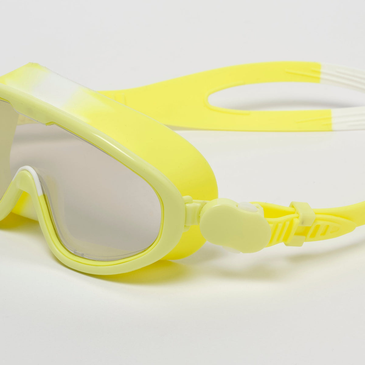 SUNNYLIFE Swim Mask Salty the Shark Neon - Yellow