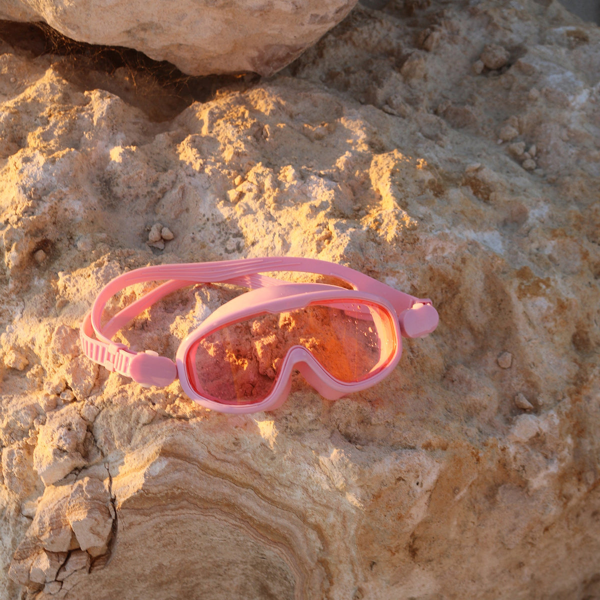 SUNNYLIFE Kids Swim Mask - Cotton Candy Cherry