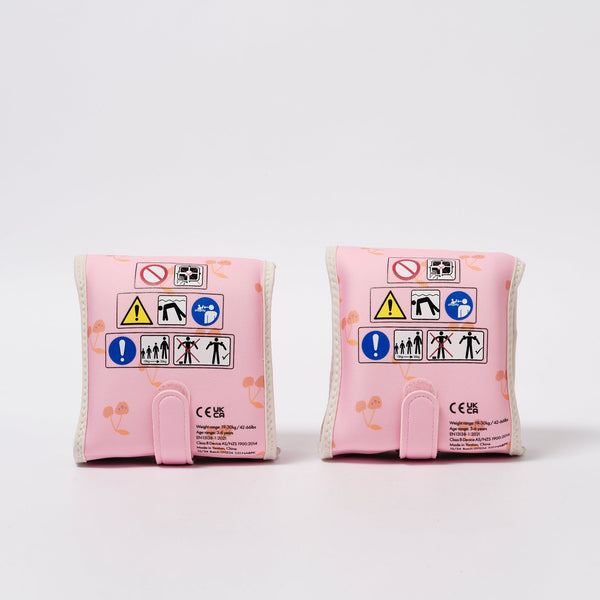 SUNNYLIFE Kids Neoprene Arm Bands Cotton - Candy Cherry