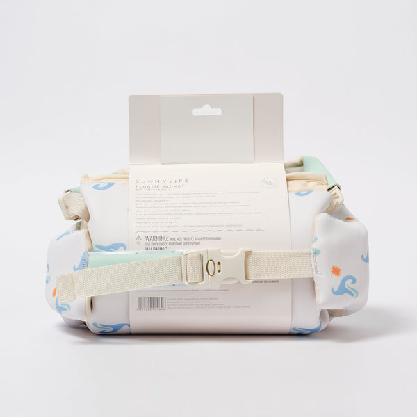 SUNNYLIFE Jacket 3-6 Sid the - Seagull Blue Wave