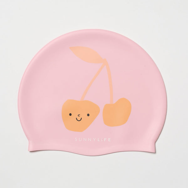SUNNYLIFE SWIM Cap Cotton - Candy Cherry