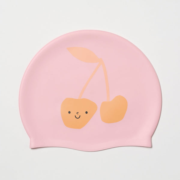 SUNNYLIFE SWIM Cap Cotton - Candy Cherry