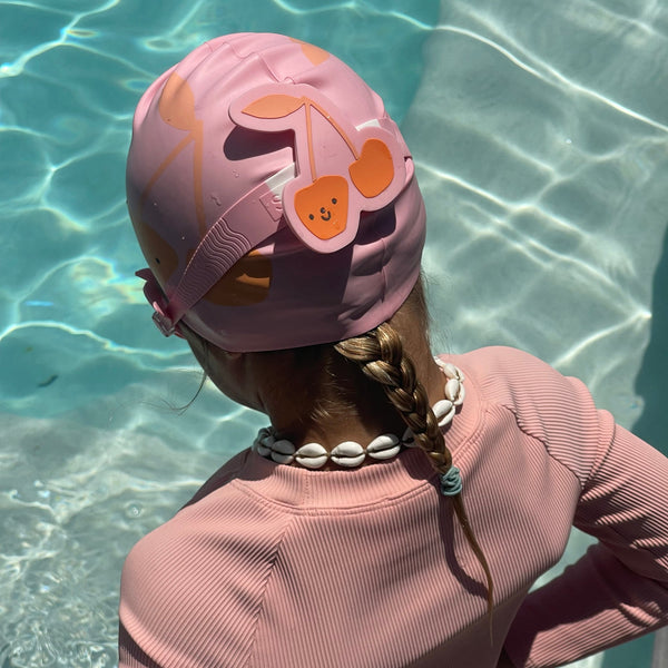 SUNNYLIFE SWIM Cap Cotton - Candy Cherry