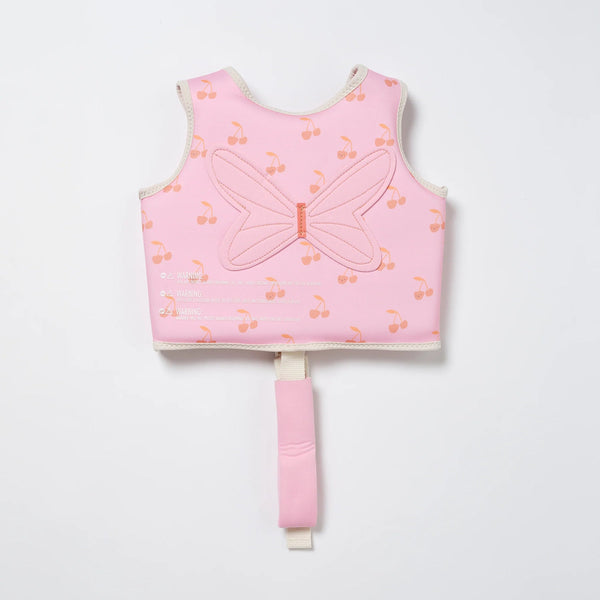 SUNNYLIFE Little Kids 2-3 Cotton Candy Cherry - Swim Vest