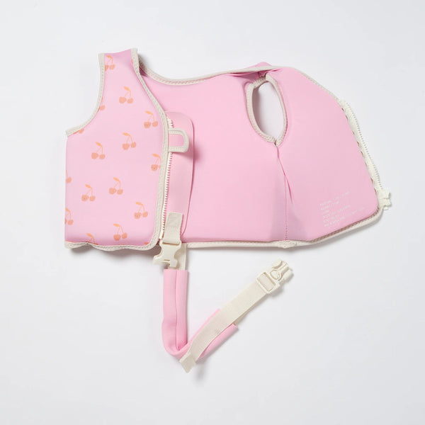 SUNNYLIFE Little Kids 2-3 Cotton Candy Cherry - Swim Vest