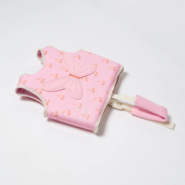 SUNNYLIFE Little Kids 2-3 Cotton Candy Cherry - Swim Vest
