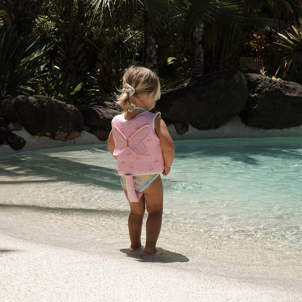 SUNNYLIFE Kids Swim Vest 1-2 Cotton - Candy Cherry