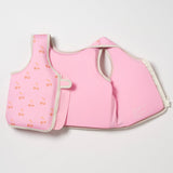 SUNNYLIFE Kids Swim Vest Cotton Candy Age 3-6 Years - Cherry