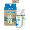 Dr. Brown’s Anti-Colic Options+ Narrow Glass Baby Bottle 120ml 2-Pack Clear