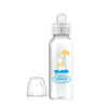 Dr. Brown’s Milestones Narrow Sippy Bottle, 8oz/250mL, 6m+ - Bunny