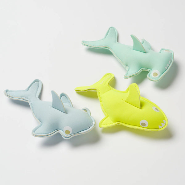 SUNNYLIFE Dive Buddies Shark Neon Set of 3 - Multi