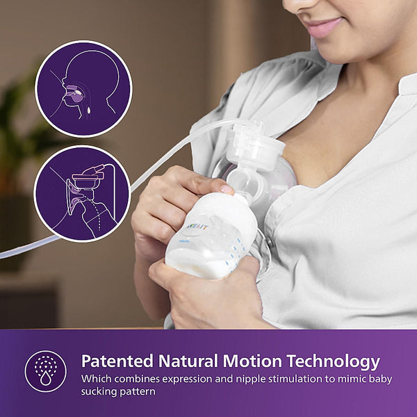 Philips Avent Single Electric Breast Pump with Natural Motion Technology – SCF395/11