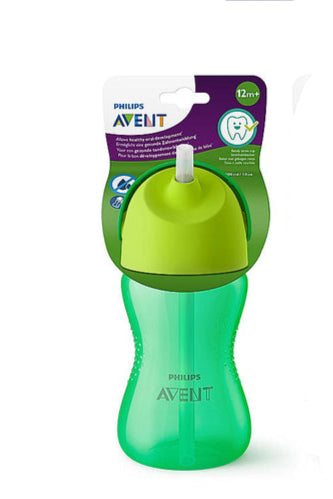 Philips Avent Bendy Straw Cup - Green 300ml