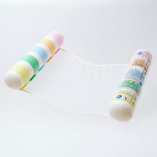 SUNNYLIFE Pool Side Hammock Float Pastel Gelato